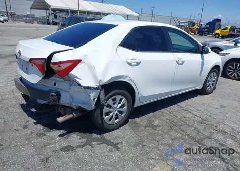 2017 Toyota Corolla L из США, поврежденный, VIN 5YFBURHE4HP675465